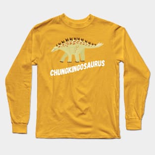 Fun Chungkingosaurus Dinosaur Design Long Sleeve T-Shirt